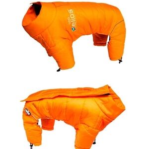 DOGHELIOS Thunder Crackle Full Body Waded-Plush Reflective Pet Dog Jacket Coat S